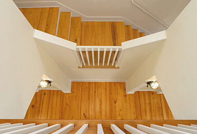 Heart Pine Wide Plank Flooring